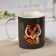 Porcelain share mug "Tiger", 280 ml