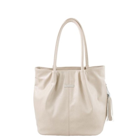 B2473 Bag bag, lightning department, dairy color 32x30x13cm