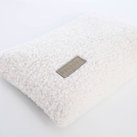 Lightning cosmetic bag, Textura, white color-5
