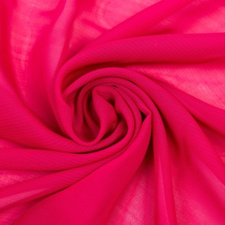 Textile scarf, bright fuchsia color, size 72x72-2