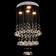 Lamp Cascad Ilaria GU10 5W chrome 40x40x70 cm Bayerlux