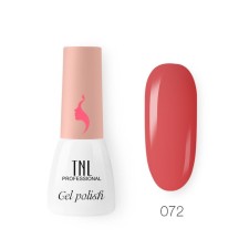 Гель-лак TNL Mini «8 Чувств», №072 красный минерал, 3,5 мл