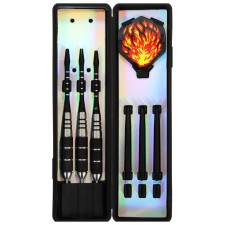 Arrows for darts, with a steel tip, 20 g, 3 pcs., Mix color