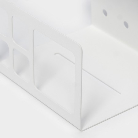 Holder for dental brushes "Loft Art", 13 × 7.5 cm, white color-2