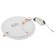 Lamp built -in era LED, IP20, 18W, 220 mm, 6500K, 950LM, white color