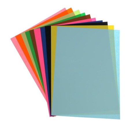 Two -way paper A3, 20 sheets, 10 colors, tinted, 297 x 420 mm-4