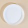 A set of dining plates luminarc diwali shells, d = 25 cm, glass ceramics, 6 pcs, white color