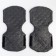 Mittens-Mufts on the handle of the stroller, 2 pcs., Quilted, gray color