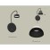 Wall lamp with Ambrella Light, XB9596100, GX53 LED 12 W switch, black sand, white matte