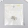 Magnetic housing fastener for the cord silver 0.3x1.5 cm