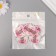Decor for creativity wood "Geometric pattern - mother" set of 5 pcs 3.8x4.4x0.3 cm