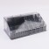 Organizer for storage, 16 sections, 12.5 × 21.5 × 8 cm, black color