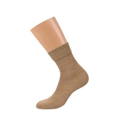 Women's socks mini inverno, single size, color beige-1