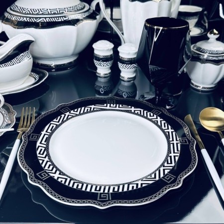 A set of plates Lenardi "Isolda", D = 27 cm, 6 pcs