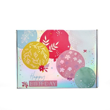 Gift folding box, packaging, Happy Birthday, 30.5 x 22 x 9.5 cm-3