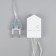 Garland "Networks" 1 × 1 m, IP20, dark thread, 90 LED, white glow, 8 modes, 220 V
