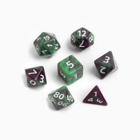 Cubes set for D&D (Dungeons and Dragons, DND) "Game time", Series: D&D, 7 pcs-1