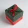 Folding box "heat and comfort", 12 x 12 x 12 cm, new year