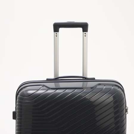 Big suitcase 28 ", a lightning department, code castle, 4 wheels, dark gray color-4