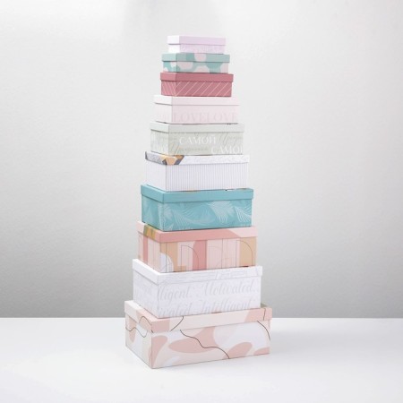 Set of boxes 10 in 1, gift packaging, “Girl”, 12 x 7 x 4 - 32.5 x 20 x 12.5 cm-2