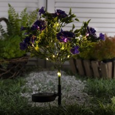Garden lamp on the solar battery 