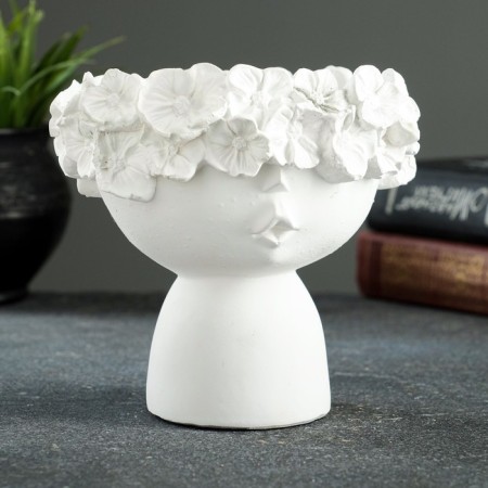 Kashpo - organizer "Mila" Belaya, 13.3cm