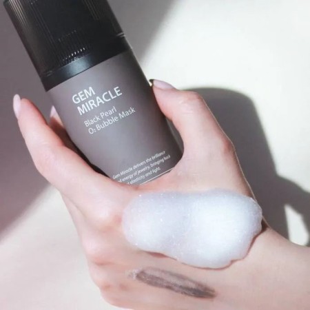 Oxygen mask with pearl extract Gem Miracle Black Pearl O2, 105 gr-5