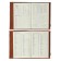 Organizer A5, 120 sheets in a cage, with a knife, with a pocket, PVC cover, mix