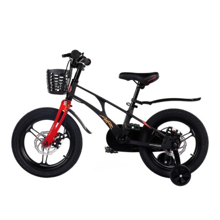 Bicycle 16 ’’ maxiscoo Air Pro, black matte color-2