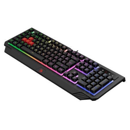 Keyboard A4Tech Bloody B120N Black USB Multimedia for Gamer LED (Carfat Waste) 100458-9