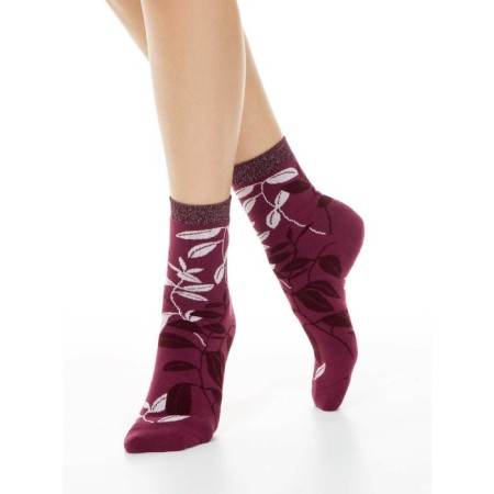 Mahra Women's socks Conte Elegant Comfort, size 25, color lilac