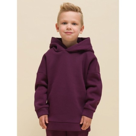 Children's sweatshirt, height 92 cm, burgundy color
