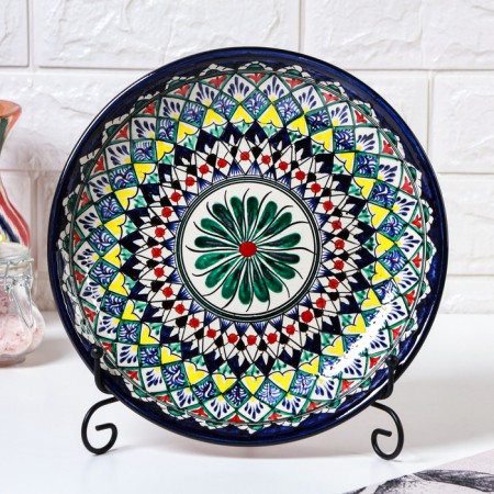 Largan Rishtan ceramics "Patterns" 24.5 cm-1