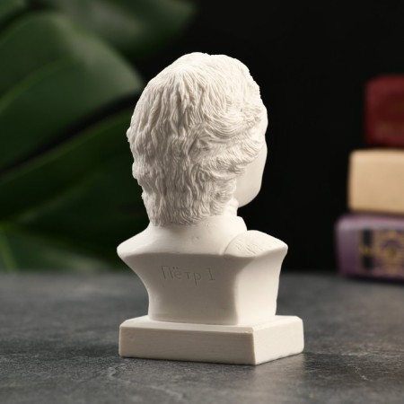 Bust of Peter I, 10.5cm-3