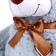 Soft toy "Bear Felix", 90 cm, smoky color