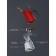 Header coffee maker "Italiano", 450 ml, 9 cups, red color