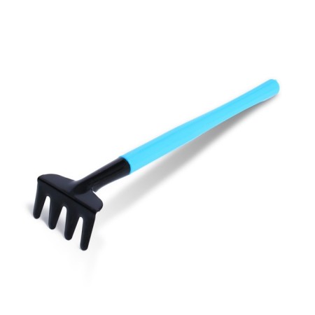 A set of garden tools, 3 objects: rake, 2 blades, length 21 cm, plastic handles, mix-2