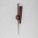 Sconces Citilux "Vegas" CL227313, 7x44 cm, 1x7W, LED, brown color