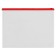 Set folder-convert with zipper 12 pieces, A4 120MKR format is transparent, zipper size 33 x 23.7 cm