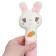 The squeak - a rattle "Sweet bunny", with a teething, crush me