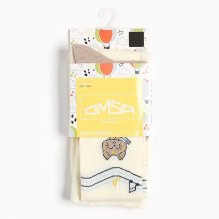 Pantyhose children's "cat", beige color (Beige), height 92-98-3