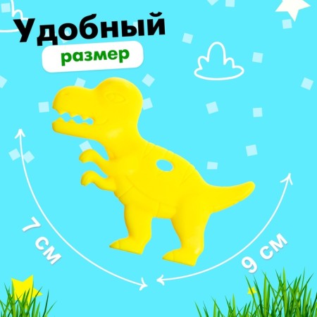 A set of teething for dinosauries tooths, 4 pcs.-1
