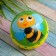 The ball is soft "insects", 6.3 cm, species mix