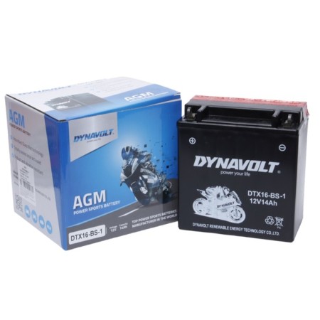 Dynavolt DTX16-BS-1, 12V, AGM, line, 230 A, 150 x 87 x 159-1