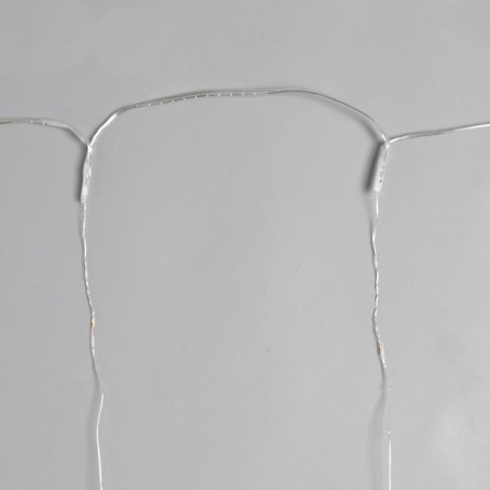 Garland "Curtain" 1.6 × 1.6 m dew, IP20, silver thread, 160 LED, glow of multi, 8 modes, 220 V-6