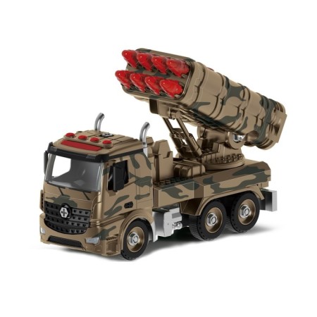 Funky Toys Military Machine Designer, Friction Light Sound, 28 cm
