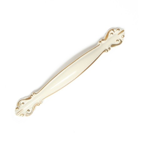 Hand-slop RS201, m/o 96 mm, white, with a golden insert-8