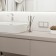The socket w1171261 with grounding and curtains with a lid, IP44, white matte