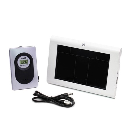 Electronic watches with a weather station, with a wireless external sensor 16.7x11.2x2.3 cm-2
