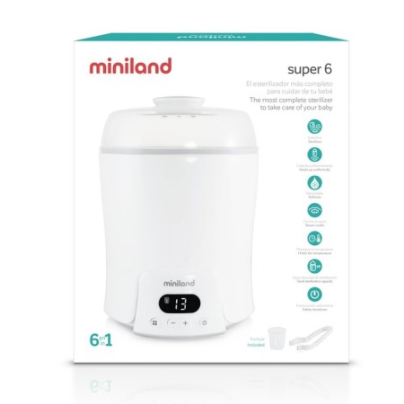 Miniland Super 6 heater-sterilizer, up to 6 bottles-9